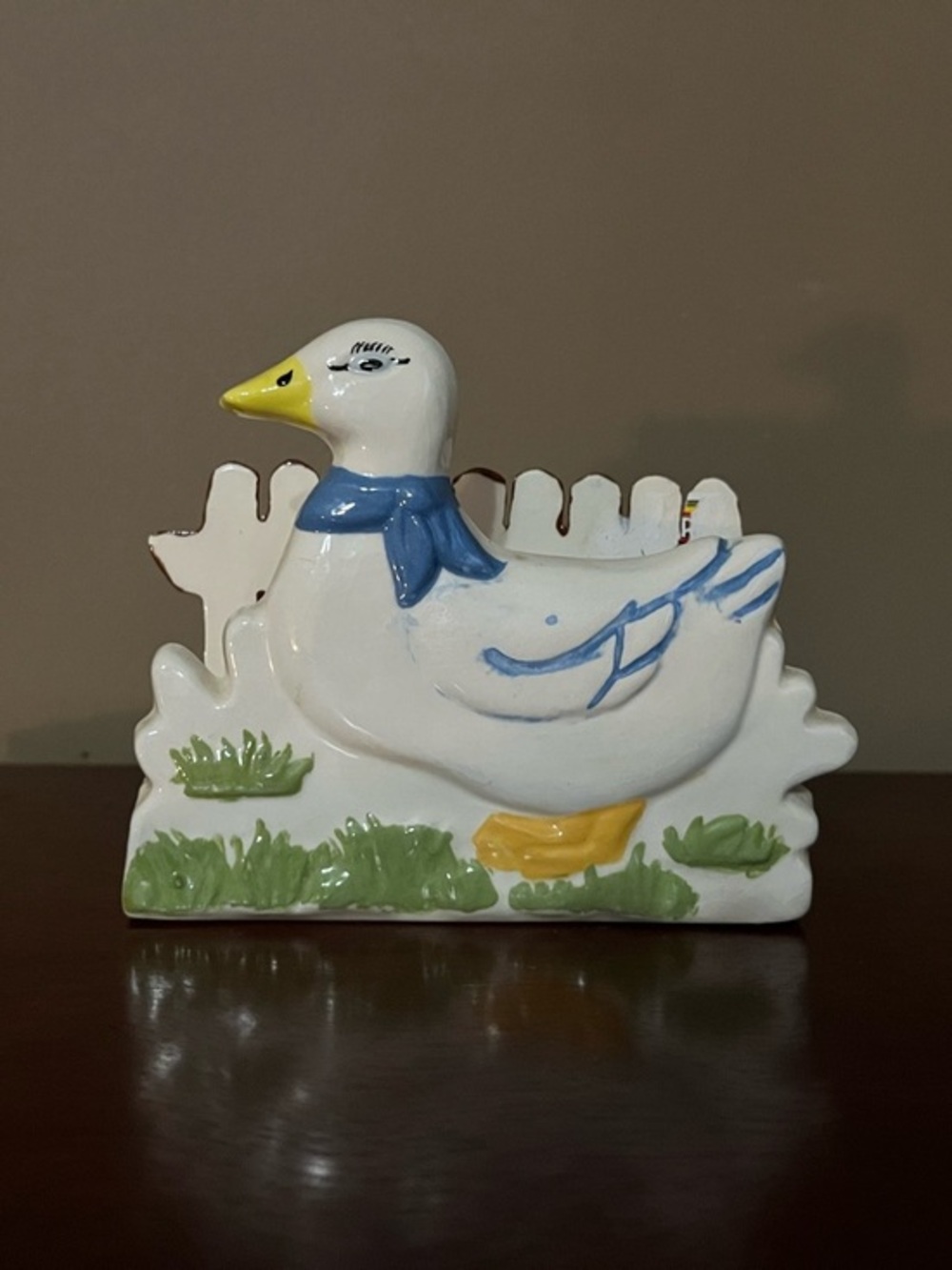 Vintage Duck Napkin Holder